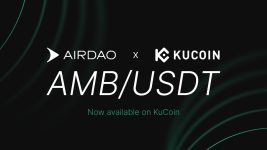 KuCoin lists AirDAO’s $AMB token with a $USDT pair