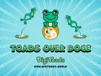 DigiToads (TOADS) Takes on Dogecoin (DOGE) with a Stellar $6,5M Presale Achievement