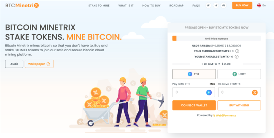 Investors Look For Mining Solutions Ahead of Bitcoin 2024 Halving - Is Bitcoin Minetrix the Perfect Offer? Presale Raises $800,000 In Two Weeks.