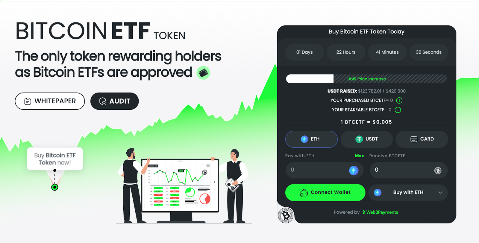 Bitcoin ETF Token Crosses $100K With BTC Price Surge – 1 Day Left in the Presale Stage 