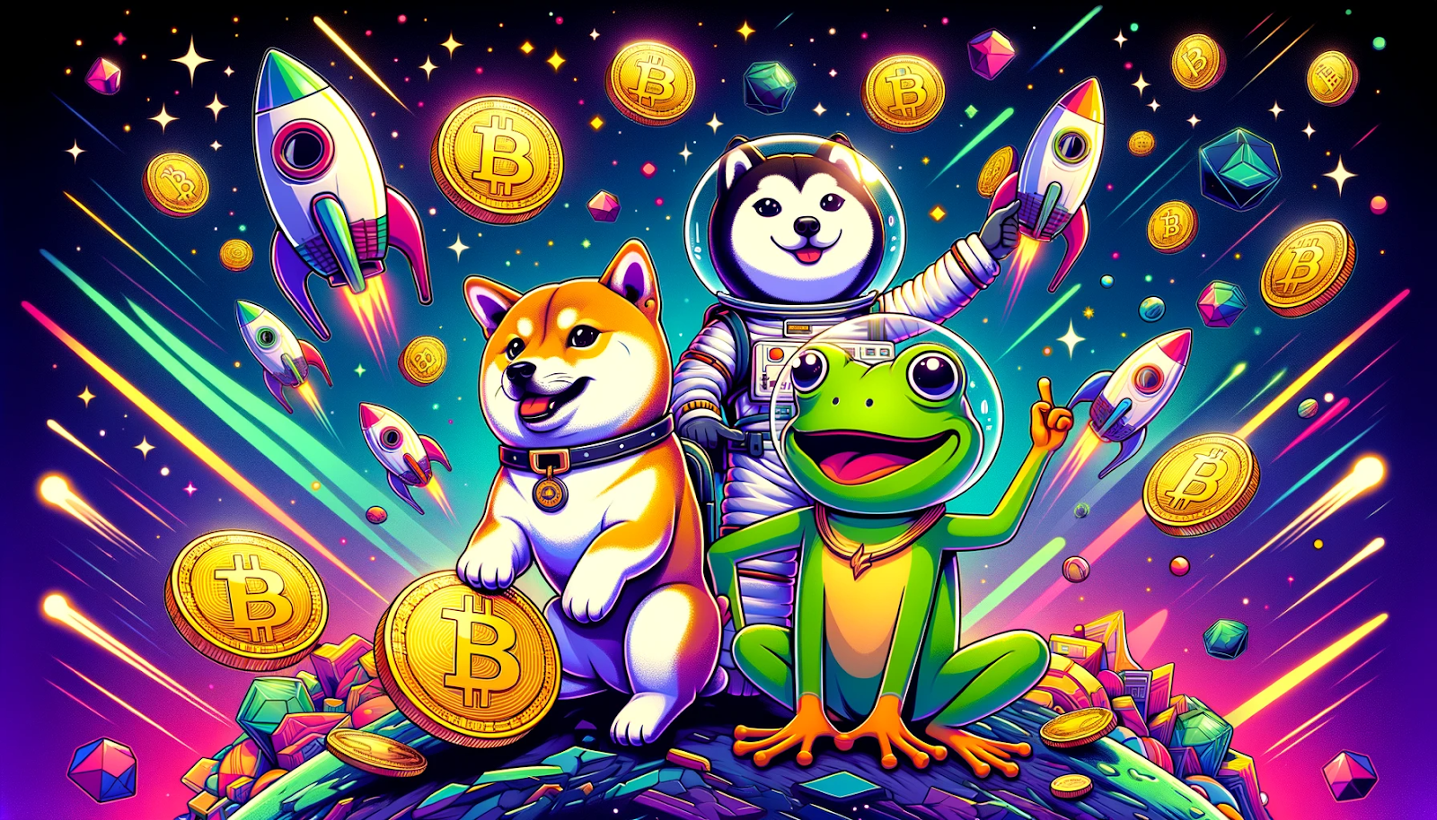 Ultimate Meme Coin Showdown of Crypto’s Top Contenders: Reviewing Dogecoin, ApeMax, Bonk, and more