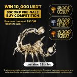 Scorpion Casino (SCORP) Has Huge $10,000 USDT Giveaway Contest Going On As Presale Crosses $4.3 Million