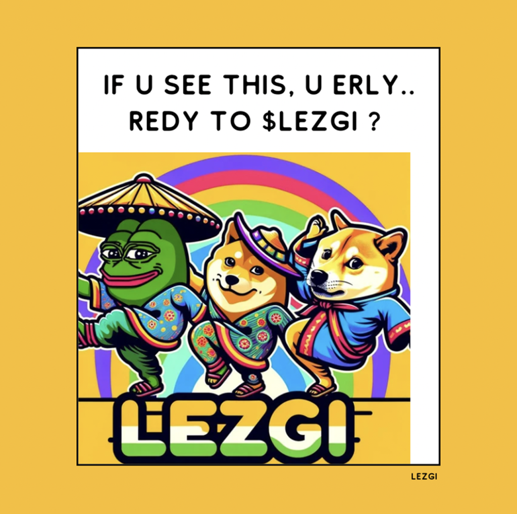 #Pepe Is On A Run, Can #LEZGI Be The Next Memecoin To 100X? The Dance ...