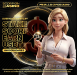 GambleFi is Hot: $SCORP Holders Are Earning Daily Passive Rewards Based on Casino Performance