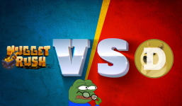 NuggetRush vs. PEPE vs. BONK: The 2024 Crypto Game Changer?