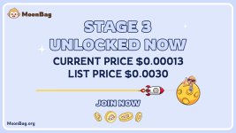 Catch the MoonWave: MoonBag Presale Rockets Past Theta and the Billion Dollar Jackpot!