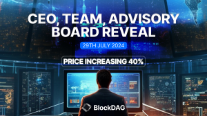 BlockDAG to Unveil its Masterminds on July 29th! $20 Predictions Pick Up Steam; Chainlink Rebounds & XRP Aims to Replace SWIFT