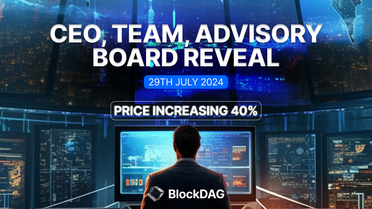 Team Reveal Leads to 1400% Surge in BlockDAG Coin Value, Influencing Cardano and Avalanche's Market Moves