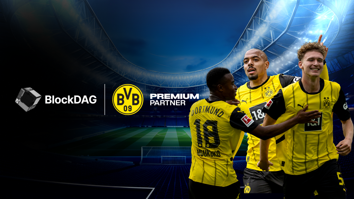 BlockDAG’s $10M Borussia Dortmund Deal Fuels Global Adoption! 30,000x ROI Possible?; TRX Price Prediction & AAVE Crypto News