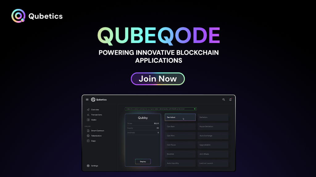 QubeQode IDE by Qubetics: Revolutionising Blockchain Development for the Future