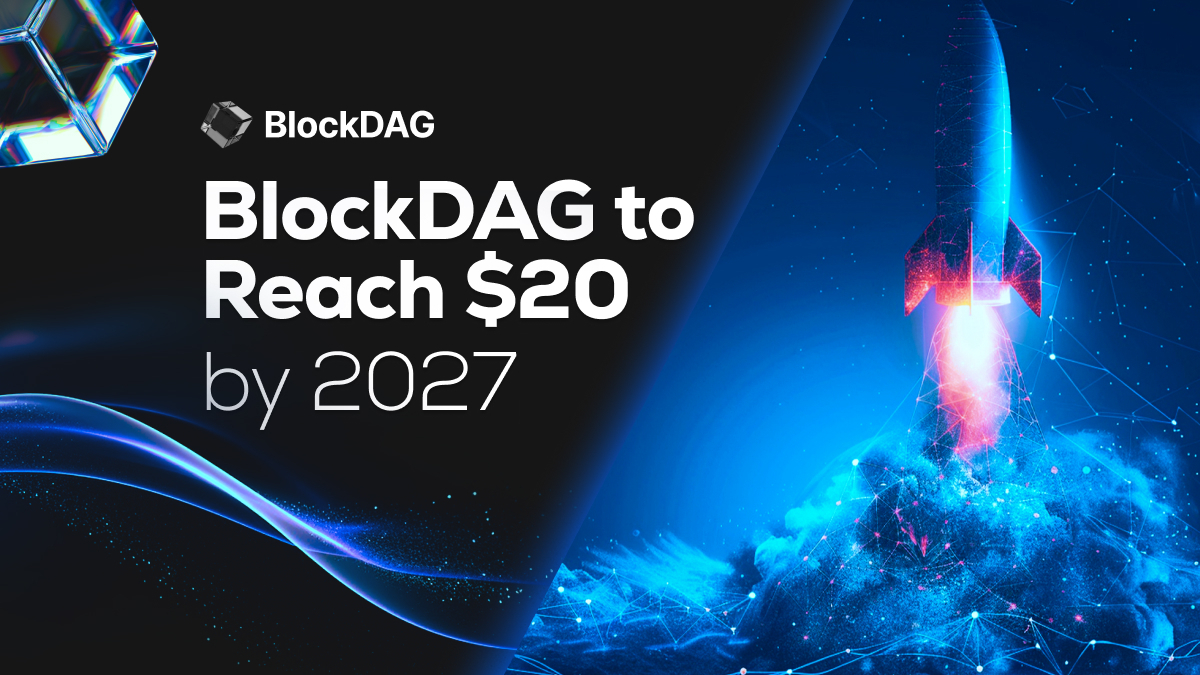 BlockDAG to Rebrand Website While Eyeing $20 Price by 2027; Cardano Falters, Bears Rule Ethereum