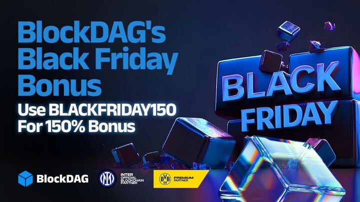 BlockDAG's Explosive Black Friday Blowout: Grab 150% Extra BDAG Coins While WIF & PEPE Prices Tumble!