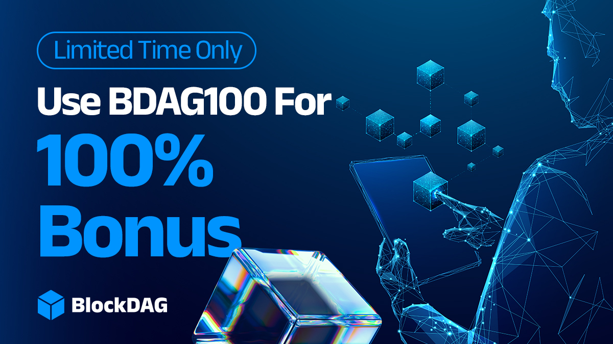 BlockDAG's 100% Bonus Offer Takes the Lead Over Anticipated XRP Surge & NEAR Upswing!