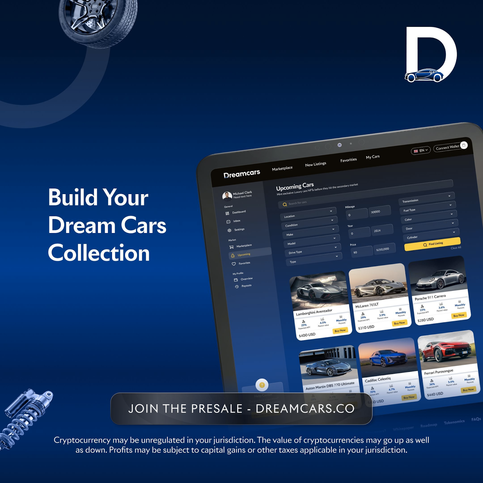 Dreamcars Paves the Way for Affordable Luxury Car Ownership with $DCARS Presale