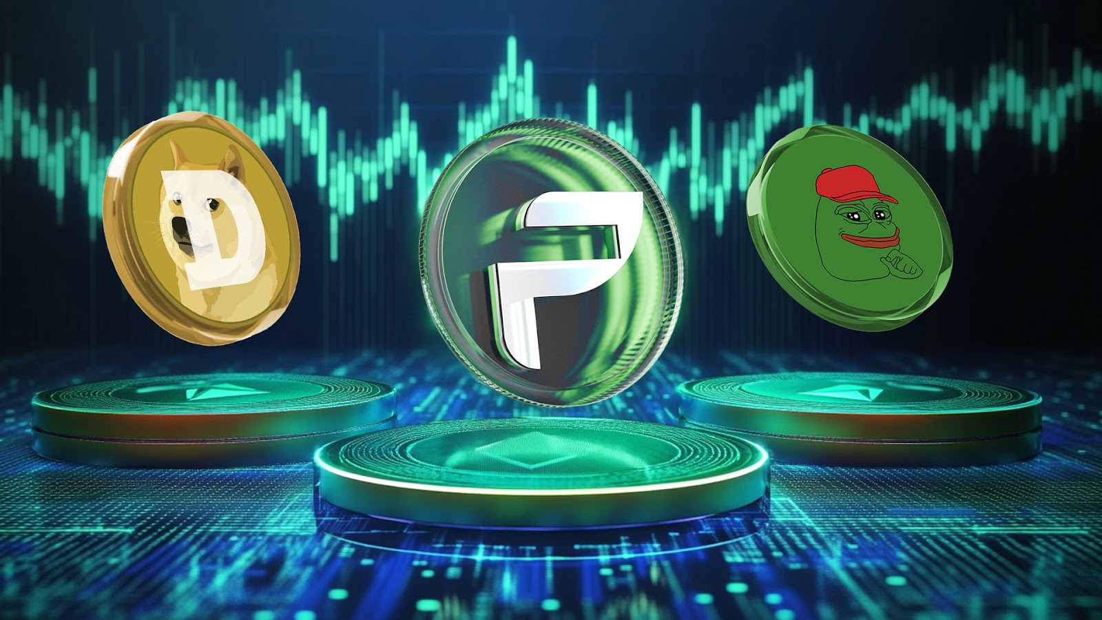 PEPE, Dogecoin, and PCHAIN: Top Picks for Traders Aiming to Build a $1M Portfolio by 2025