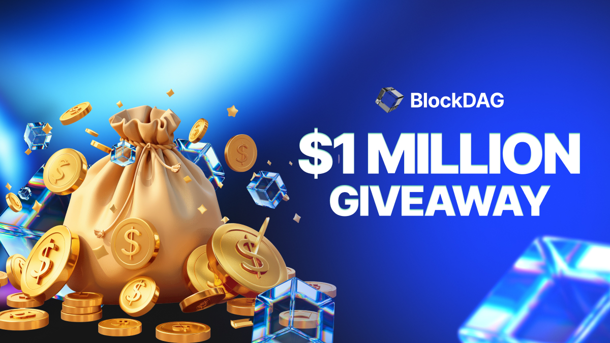 Hedera Price Dips While Render Price Gains 10% – BlockDAG's Biggest $1M Giveaway Ends in 5 Days!