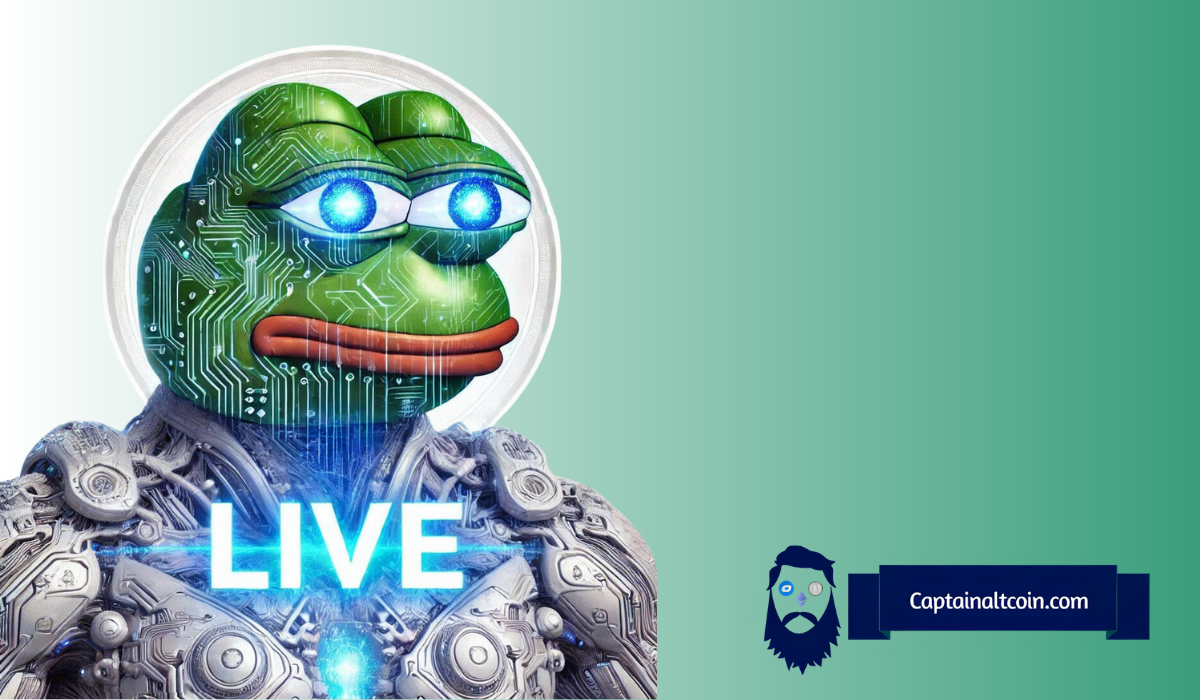 Forget Pepe Unchained: This New AI Agent Pepe-Themed Altcoin Raises $1 Million In Hours