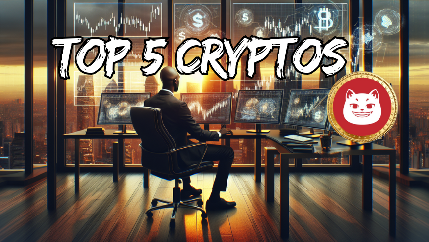 Top 5 Cryptos Under $1 You Wish You Bought Yesterday—CATZILLA Leads the Pack