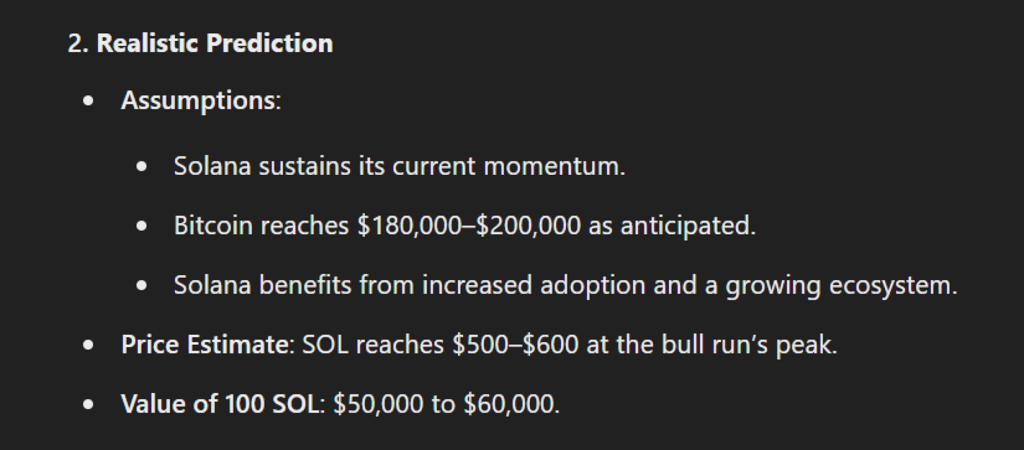 How Much Will 100 Solana Tokens Be Worth In 2025? SOL Price Prediction