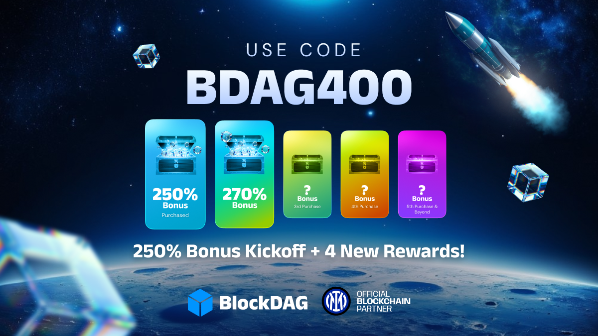 BDAG400 Bonus Ignites Excitement as BlockDAG Prepares for 2025! Insights on Hedera & Polkadot Price Targets