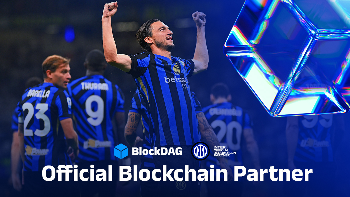 BlockDAG - Inter Milan Deal Elevates Crypto Game: Predictions Sight $600M Presale Goal as TRX & LINK Price Target Rebound