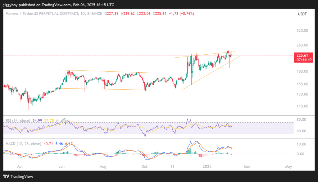 Monero (XMR) Price Hits Critical Resistance – Key Levels to Watch