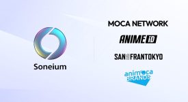 Animoca Brands partners with Soneium by Sony Block Solutions Labs to develop Moca Network’s identity layer and launch San FranTokyo’s anime initiatives on Soneium
