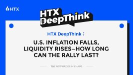 HTX DeepThink: U.S. Inflation Falls, Liquidity Rises–How Long Can the Rally Last?