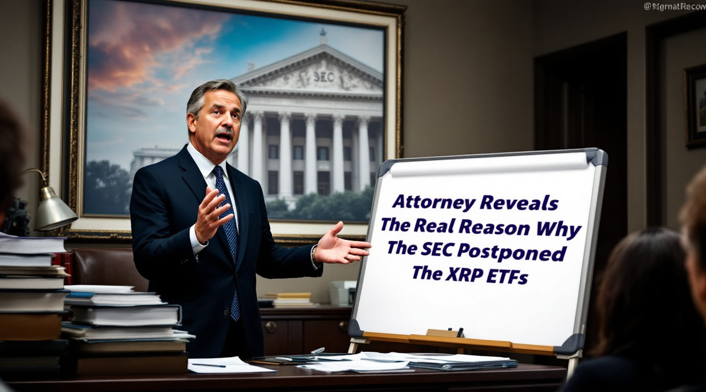 Pro-Ripple Attorney Reveals The Real Reason Why The SEC Postponed The XRP ETFs