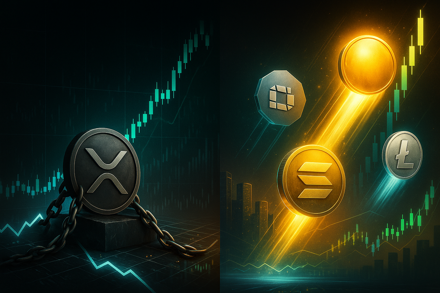 XRP struggles to develop momentum, KESPA investors, Litecoin and Remittix have moved for +500% acquired