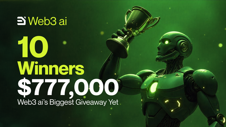 Web3 ai Launches $777K Giveaway as Stellar Eyes $0.12 and SUI Traders Brace for Bearish Turn