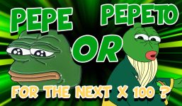Pepe or pepeto for the next 100x