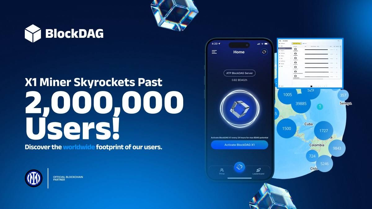 AAVE Breaks Out Past $311 and TRX Usage Climbs While BlockDAG’s $303M Presale Signals a Major Shift in Crypto Adoption