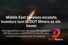 Amid the unrest in the Middle East, investors flocked to DOT Miners for a safe haven