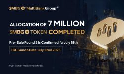 MultiBank Group Announces 7 Million $MBG Tokens Sold Out in Under One Hour During Initial Pre-Sale