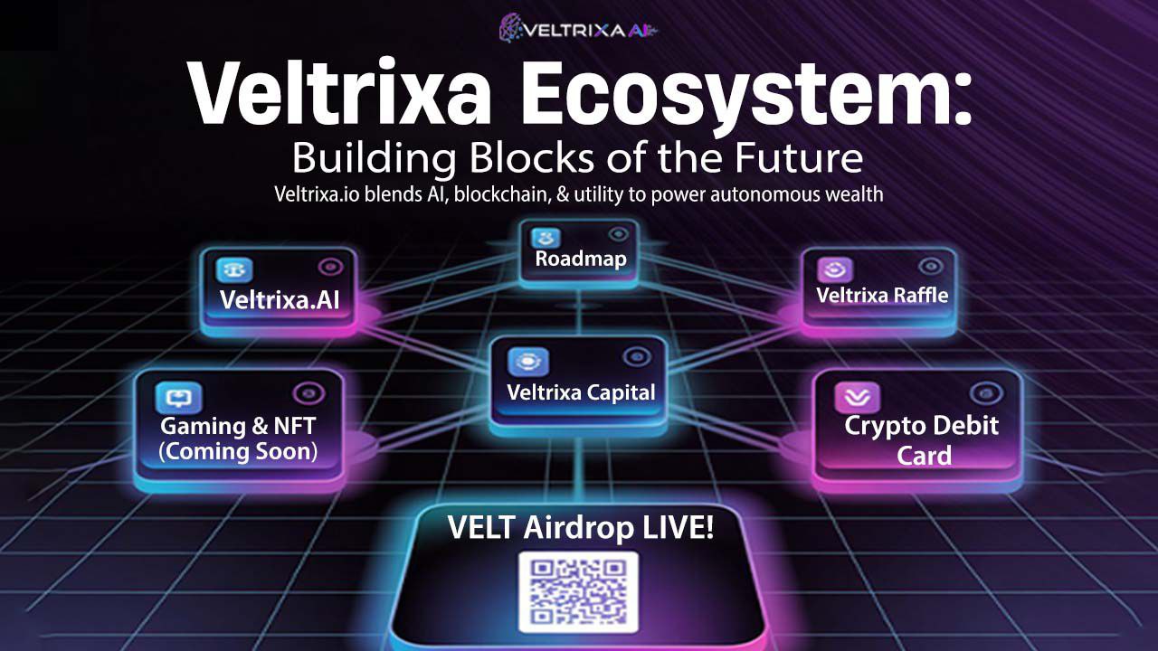 🟨"Veltrixa.io: Rivoluziona la Ricchezza con AI e Blockchain"