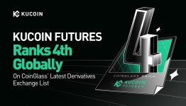 KuCoin Futures Ranks 4th Globally on CoinGlass’ Latest Derivatives Exchange List