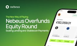 Nebeus Overfunds Equity Crowdfunding Campaign with €3.6M Raised, Reflecting Growing Demand for Regulated Crypto–Finance Solutions