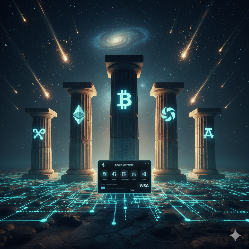 Brandon Biggs’ “Five Pillars” Prediction Comes True — But Is BlockchainFX the Support System That Could Outshine Them?