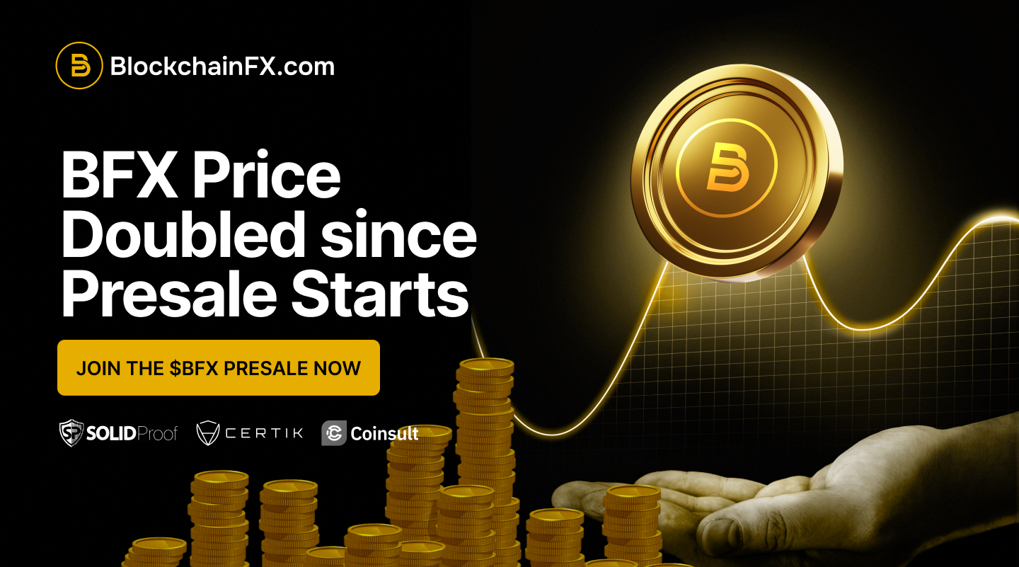 BlockchainFX’s Best Crypto Presale Nears $6.5M Soft Cap, Why $BFX Could Be the Smartest Play of 2025