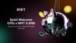 Bybit Ties Welcome Gifts Program to MNT & BNB Rallies with $5,000,000 Prize Pool