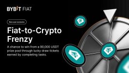 Bybit Unveils Fiat-to-Crypto Frenzy: 90,000 USDT Prize Pool for New Users