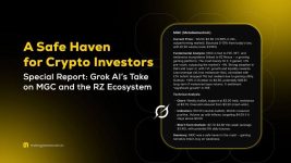 Grok AI Identifies MGC and the RZ Ecosystem as a Safe Haven for Crypto Investors Amid Global Market Crash