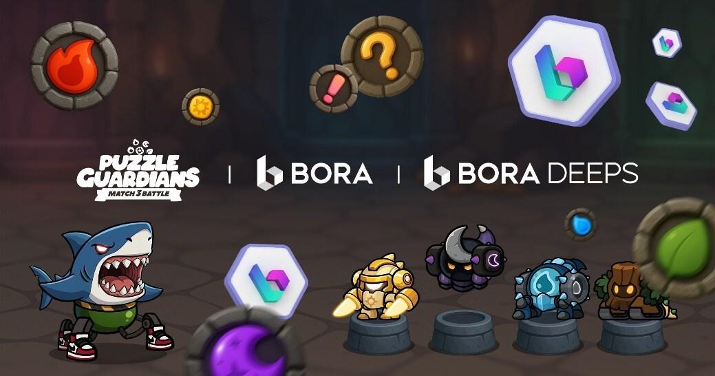 METABORA GAMES Launches ‘Puzzle & Guardians’ on LINE NEXT’s Mini Dapps to expand BORA Token Utility