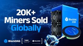 BlockDAG’s TGE Rewards, $0.0015 Entry & 20K Miner Milestone Lead Market as APT ETF Sparks Interest & Tron Jumps