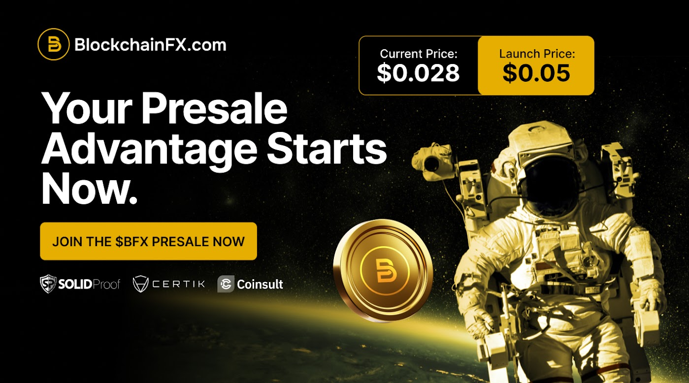 Fed Speculation Lifts BlockchainFX Hype While Bitcoin and Ripple Steady as Traders Eye the Best Crypto Coin with 100x Potential