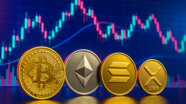 Bitcoin, Ethereum, and Solana Lead Market Rally as XRP Struggles to Hold Support