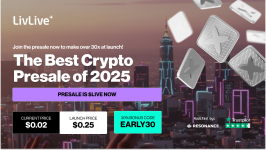 3 Best Crypto Presales To Buy Now: LivLive Presale Hits $2M As Investors Rush For Early Entry