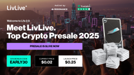 Crypto Whales Bet Big on LivLive as Best Wallet Token Loses Steam - The Best Crypto Presale in 2025?