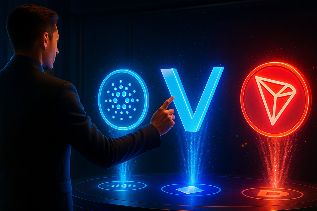 Top Hidden Gem Altcoins to Buy Now — ADA, VET, and TRX Lead Market Rotation
